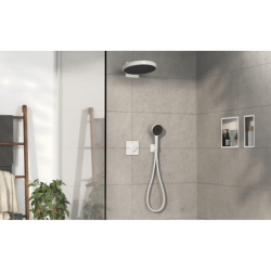 Bateria termostatyczna do 2 odbiorników, podtynkowa Biały Matowy ShowerSelect Comfort Q HANSGROHE 15583700