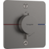 Bateria termostatyczna do 2 odbiorników, podtynkowa Czarny Chrom Szczotkowany ShowerSelect Comfort Q HANSGROHE 15586340