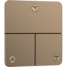 Zawór odcinający do 3 odbiorników, podtynkowy Brąz Szczotkowany ShowerSelect Comfort Q HANSGROHE 15587140