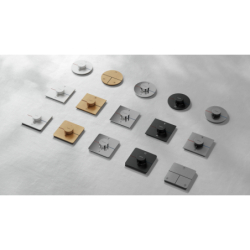 Zawór odcinający do 3 odbiorników, podtynkowy Czarny Chrom Szczotkowany ShowerSelect Comfort Q HANSGROHE 15587340