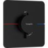 Bateria termostatyczna, podtynkowa Czarny Matowy ShowerSelect Comfort Q HANSGROHE 15588670