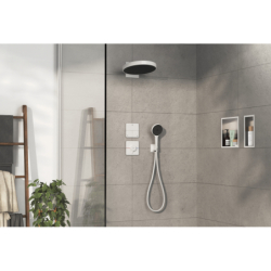 Bateria termostatyczna do 1 odbiornika z dodatkowym wyjściem, podtynkowa Biały Matowy ShowerSelect Comfort Q HANSGROHE 15589700