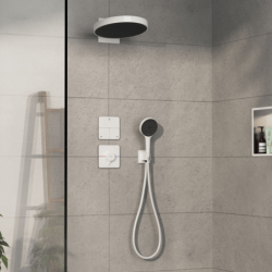 Bateria termostatyczna do 1 odbiornika z dodatkowym wyjściem, podtynkowa Biały Matowy ShowerSelect Comfort Q HANSGROHE 15589700