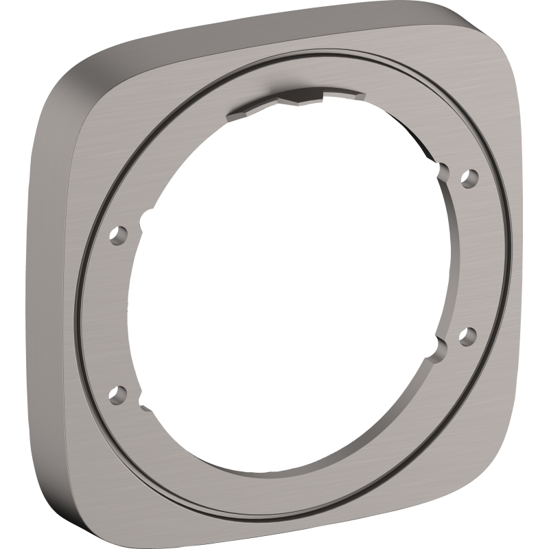 Element przedłużający Czarny Chrom Szczotkowany HANSGROHE 15597340