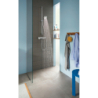 Bateria prysznicowa, termostatyczna, natynkowa Chrom Ecostat E HANSGROHE 15773000