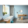 Bateria wannowa, termostatyczna, natynkowa Chrom Ecostat E HANSGROHE 15774000