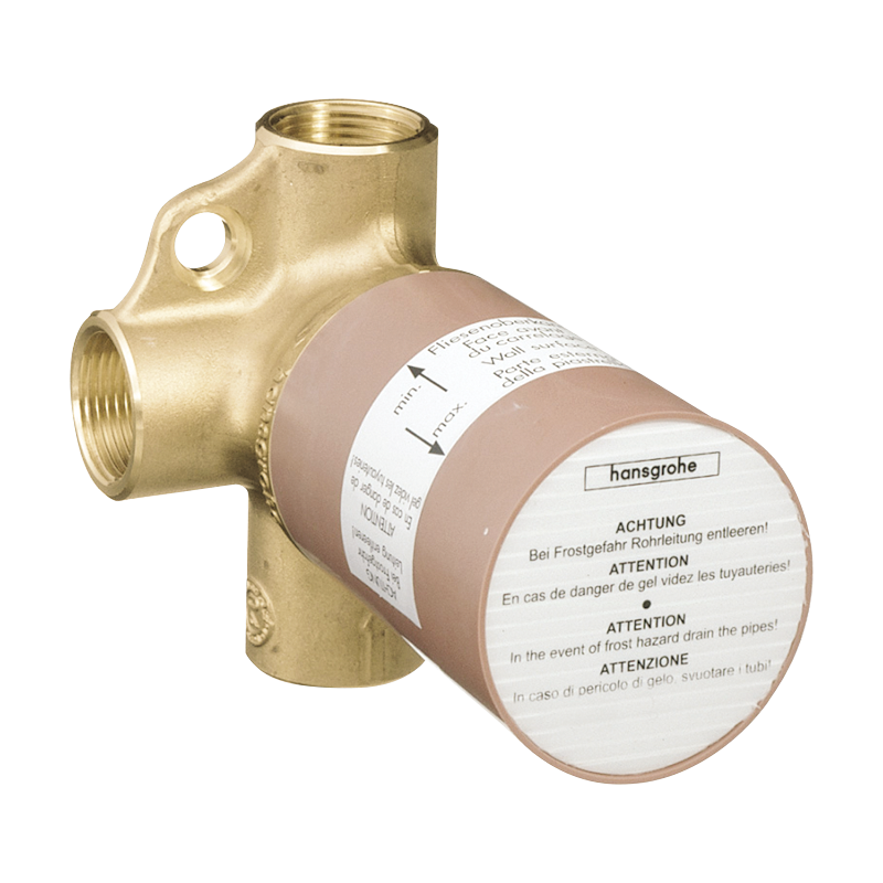 Zestaw podstawowy do zaworu odcinająco-przełączającego Trio, podtynkowy HANSGROHE 15981180