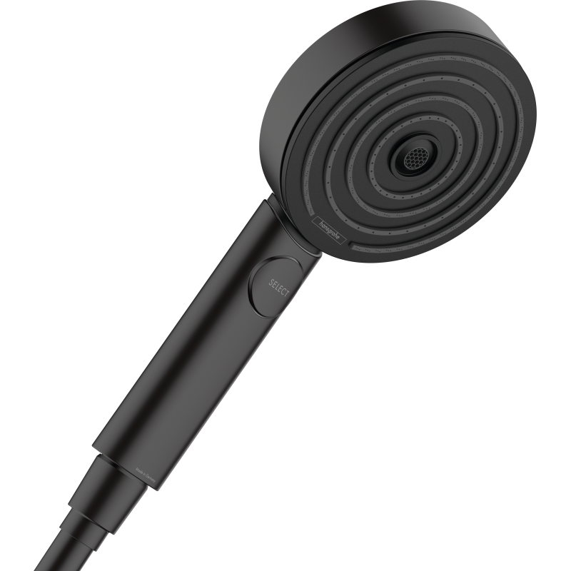 Główka prysznicowa 105 3jet Activation EcoSmart Czarny Matowy Pulsify Select S HANSGROHE 24101670