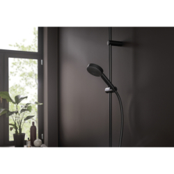 Główka prysznicowa 105 1jet EcoSmart+ Czarny Matowy Pulsify S HANSGROHE 24121670