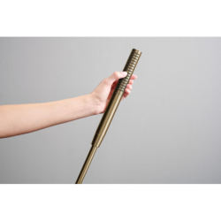 Główka prysznicowa 100 1jet EcoSmart, Slim Brąz Szczotkowany Pulsify S HANSGROHE 24125140