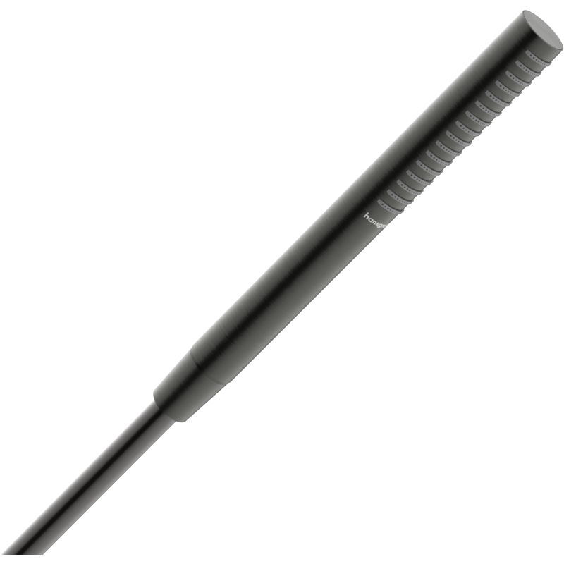 Główka prysznicowa 100 1jet EcoSmart+, Slim Czarny Chrom Szczotkowany Pulsify S HANSGROHE 24126340