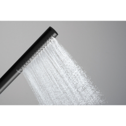 Główka prysznicowa 100 1jet EcoSmart+, Slim Czarny Matowy Pulsify S HANSGROHE 24126670