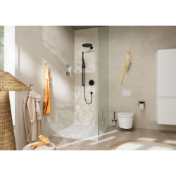 Głowica prysznicowa 260 1jet EcoSmart Czarny Matowy Pulsify S HANSGROHE 24141670