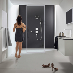 Przyłącze ścienne do głowicy prysznicowej 260 Biały Matowy Pulsify HANSGROHE 24149700