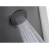 Głowica prysznicowa 260 2jet z przyłączem ściennym Czarny Matowy Pulsify S HANSGROHE 24150670