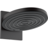 Głowica prysznicowa 260 2jet EcoSmart z przyłączem ściennym Czarny Matowy Pulsify S HANSGROHE 24151670