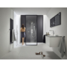 Zestaw prysznicowy 105 3jet Relaxation EcoSmart z drążkiem 90 cm Chrom Pulsify Select S HANSGROHE 24171000