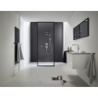 Zestaw prysznicowy 105 3jet Relaxation EcoSmart z drążkiem 90 cm Chrom Pulsify Select S HANSGROHE 24171000