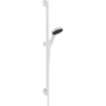 Zestaw prysznicowy 105 3jet Relaxation EcoSmart z drążkiem 90 cm Biały Matowy Pulsify Select S HANSGROHE 24171700