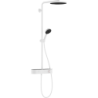 Komplet prysznicowy 260 1jet z termostatem ShowerTablet Select 400 Biały Matowy Pulsify S HANSGROHE 24220700
