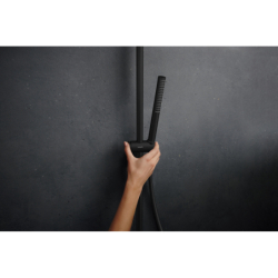 Komplet prysznicowy 260 1 jet EcoSmart z termostatem Czarny Matowy Pulsify S Puro HANSGROHE 24223670