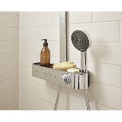 Komplet prysznicowy 260 2jet z termostatem ShowerTablet Select 400 Chrom Pulsify S HANSGROHE 24240000