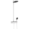 Komplet prysznicowy 260 2jet z termostatem ShowerTablet Select 400 Biały Matowy Pulsify S HANSGROHE 24240700