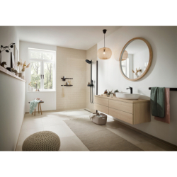 Komplet prysznicowy 260 2jet EcoSmart z termostatem ShowerTablet Select 400 Biały Matowy Pulsify S HANSGROHE 24241700