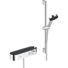 System prysznic 105 3jet Relaxation z drążkiem 65 cm i termo. bat prysznic, natynkowy Chrom Pulsify Select S HANSGROHE 24260000