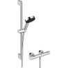 Sys. prysz. 105 3jet Relaxation EcoSmart drążek 65 cm i termo. bat. Ecostat Fine, Chrom Pulsify Select S HANSGROHE 24262000