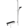System prysznic 105 3jet Relaxation z drążkiem 90 cm i termo. bat prysznic, natynkowy Chrom Pulsify Select S HANSGROHE 24270000