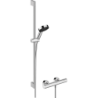Sys. prysz. 105 3jet Relaxation EcoSmart drążek 90 cm i termo. bat. Ecostat Element, Chrom Pulsify Select S HANSGROHE 24271000