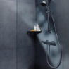 Sys. prysz. 105 3jet Relaxation EcoSmart drążek 90 cm i termo. bat. Ecostat Element, Chrom Pulsify Select S HANSGROHE 24271000