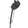 Punktowy zestaw prysznicowy 105 3jet Relaxation EcoSmart z wężem 125 cm Chrom Pulsify Select S HANSGROHE 24306000