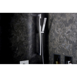 Główka prysznicowa 100 1jet EcoSmart, Slim Chrom Pulsify E HANSGROHE 24320000