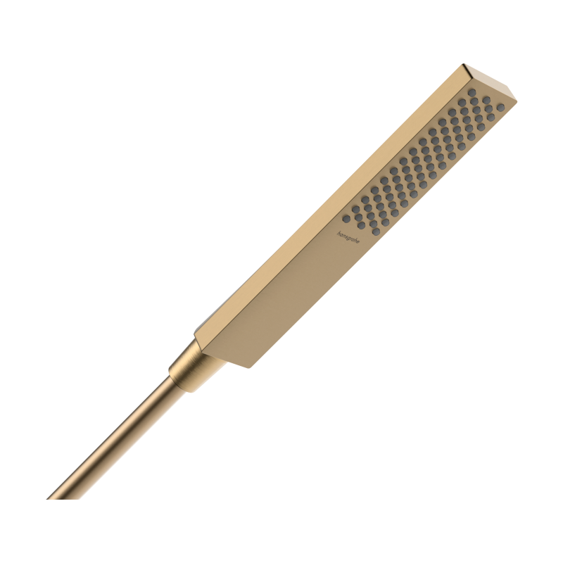 Główka prysznicowa 100 1jet EcoSmart, Slim Brąz Szczotkowany Pulsify E HANSGROHE 24320140