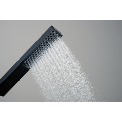 Główka prysznicowa 100 1jet EcoSmart+, Slim Czarny Matowy Pulsify E HANSGROHE 24321670