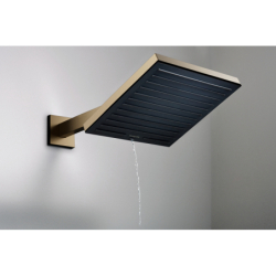 Ramię prysznicowe E 39 cm Brąz Szczotkowany HANSGROHE 24337140