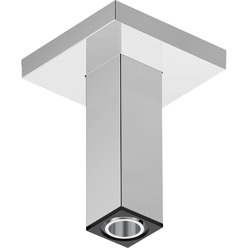 Przyłącze sufitowe E 10 cm Chrom HANSGROHE 24338000