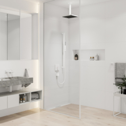 Przyłącze sufitowe E 30 cm Biały Matowy HANSGROHE 24339700