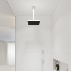 Przyłącze sufitowe E 30 cm Biały Matowy HANSGROHE 24339700