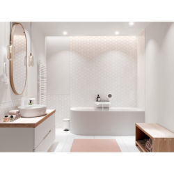 Bateria wannowa 400, termostatyczna, natynkowa Biały Matowy ShowerTablet Select HANSGROHE 24340700