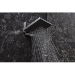 Głowica prysznicowa 260 2jet EcoSmart z przyłączem ściennym Chrom Pulsify E HANSGROHE 24351000
