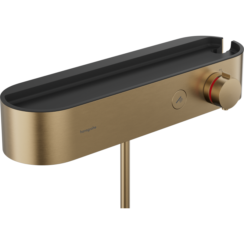 Bateria prysznicowa 400, termostatyczna, natynkowa Brąz Szczotkowany ShowerTablet Select HANSGROHE 24360140