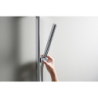 Zestaw prysznicowy 100 1jet EcoSmart+ z drążkiem 65 cm Chrom Pulsify S HANSGROHE 24373000