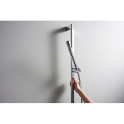 Zestaw prysznicowy 100 1jet EcoSmart+ z drążkiem 65 cm Chrom Pulsify S HANSGROHE 24373000