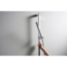 Zestaw prysznicowy 100 1jet EcoSmart+ z drążkiem 65 cm Chrom Pulsify S HANSGROHE 24373000