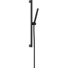 Zestaw prysznicowy 100 1jet EcoSmart+ z drążkiem 65 cm Czarny Matowy Pulsify S HANSGROHE 24373670