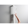 Zestaw prysznicowy 100 1jet EcoSmart+ z drążkiem 65 cm Biały Matowy Pulsify S HANSGROHE 24373700