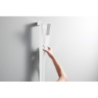Zestaw prysznicowy 100 1jet EcoSmart+ z drążkiem 90 cm Biały Matowy Pulsify E HANSGROHE 24381700